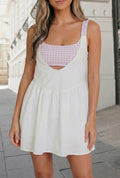PREORDER Pink Gingham Mini Dress