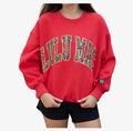PREORDER Red/Leopard LULU MAC Sweatshirt